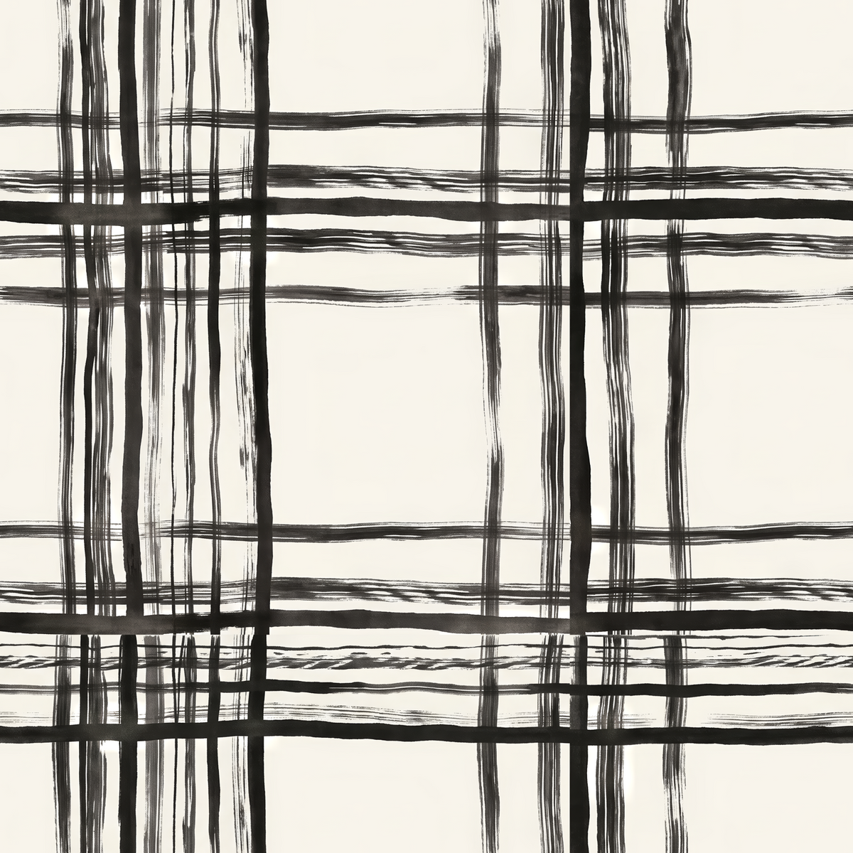 Minimalist Monochrome Grid Wallpaper⁠ in your room — zoomed