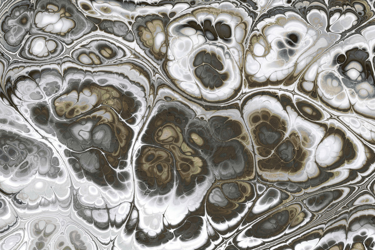 Abstract Gray Marble Texture Elegance Wall Mural