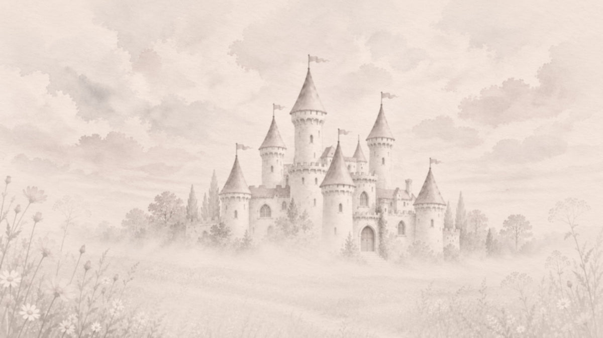 Castle Dreams – Vintage Cream Wall Mural