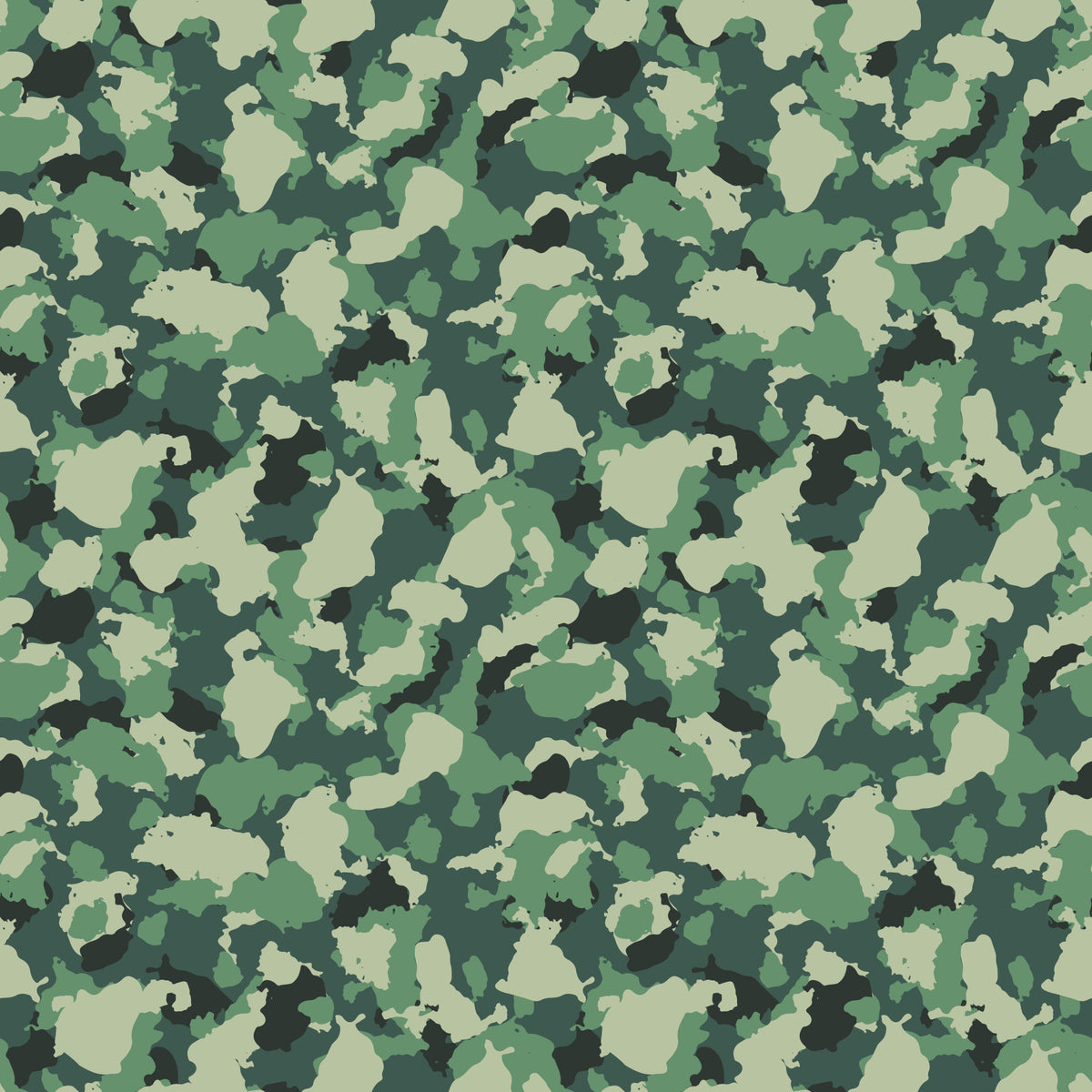 Abstract Forest Camo Texture Wallpaper⁠ in your room — zoomed