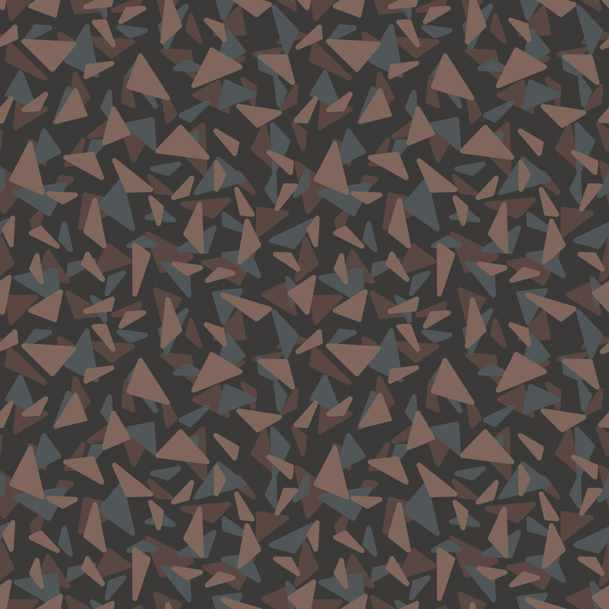 Abstract Geometric Triangle Mosaic Wallpaper⁠ in your room — zoomed