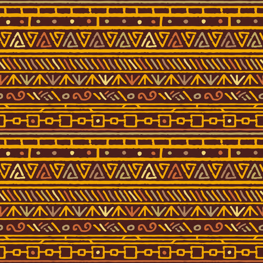 Geometric Hand-Drawn Tribal Bands Wallpaper⁠