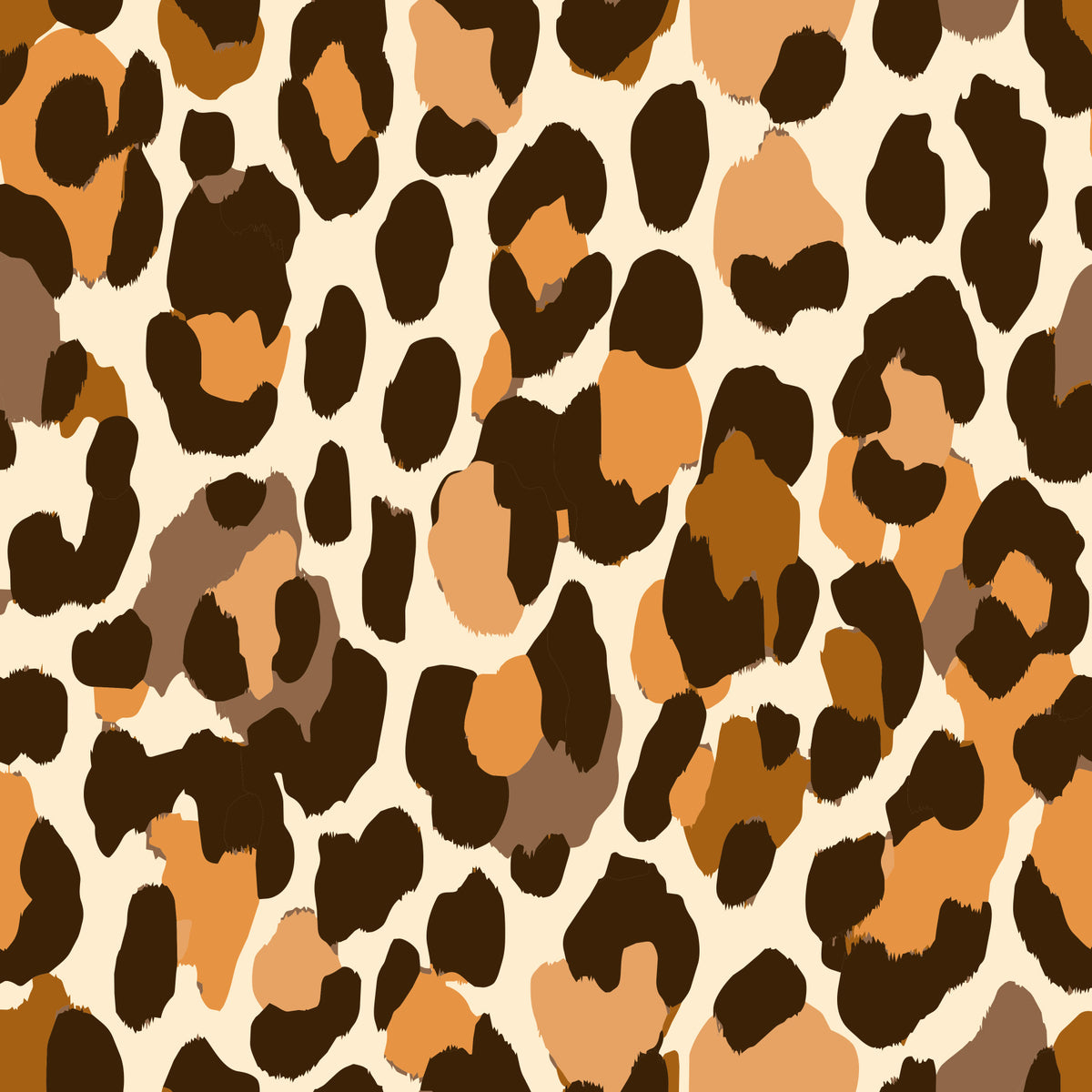 Classic Spotted Animal Print Wallpaper⁠ in your room — zoomed