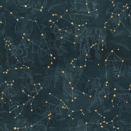 Eternal Star Atlas - Petrol Wallpaper⁠