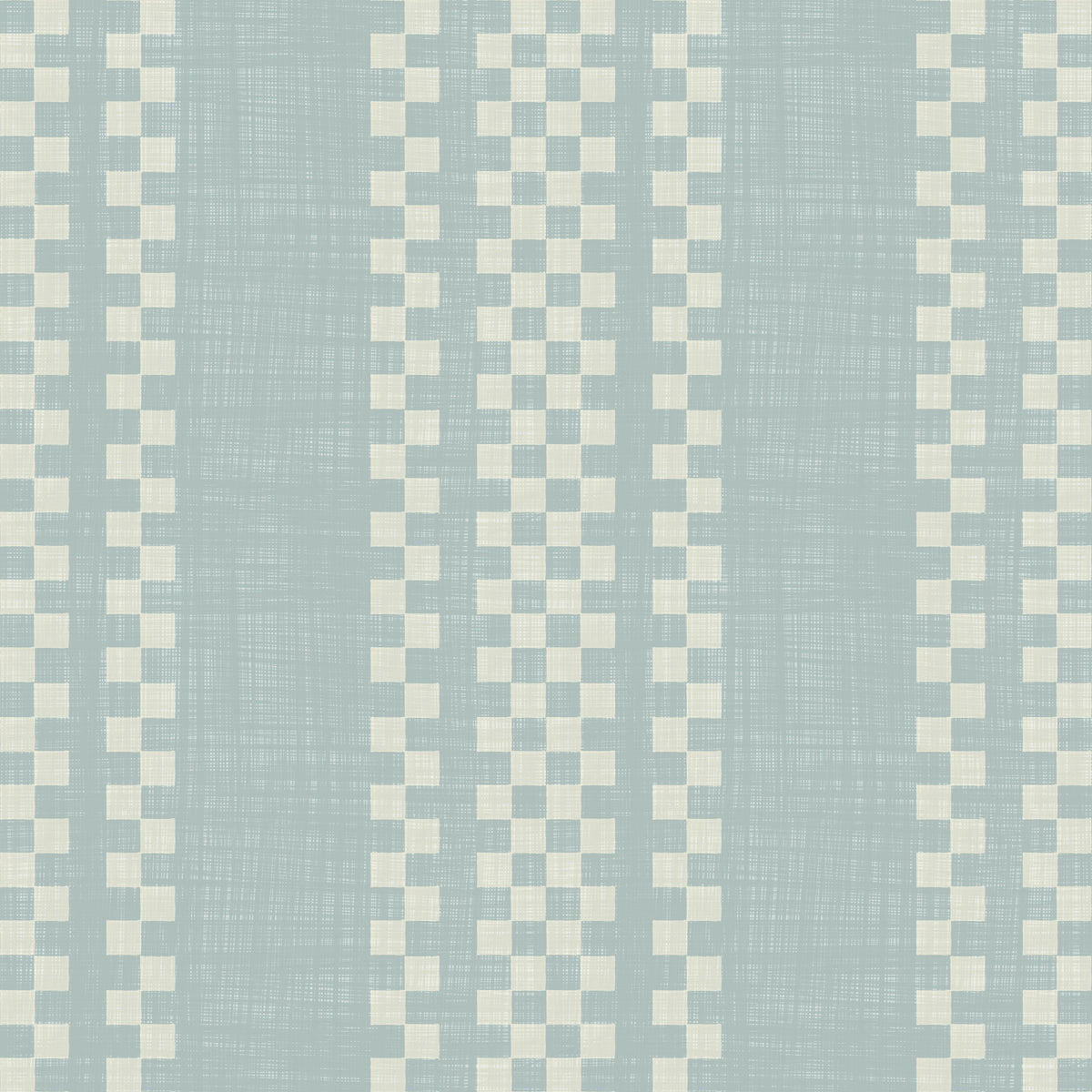 Ticking Checker Stripes - Watery Canvas Wallpaper⁠