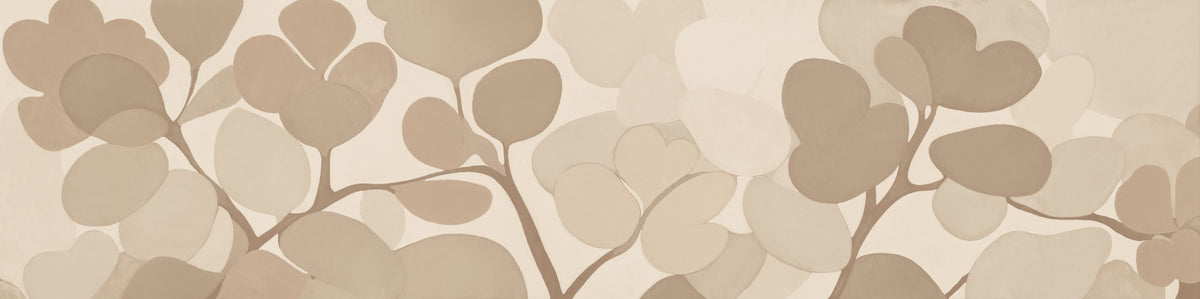 Emils Bouquet - Sepia Wall Mural