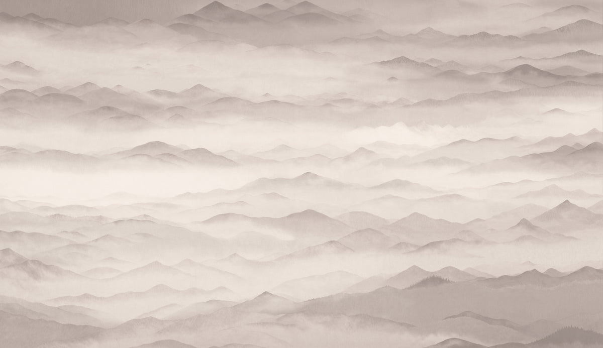 Roerich Twilight - Smoke Wall Mural