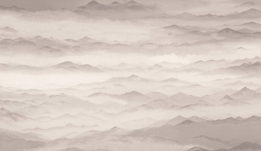 Roerich Twilight - Smoke Wall Mural