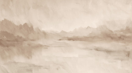 Velvet Horizon - Sepia Wall Mural