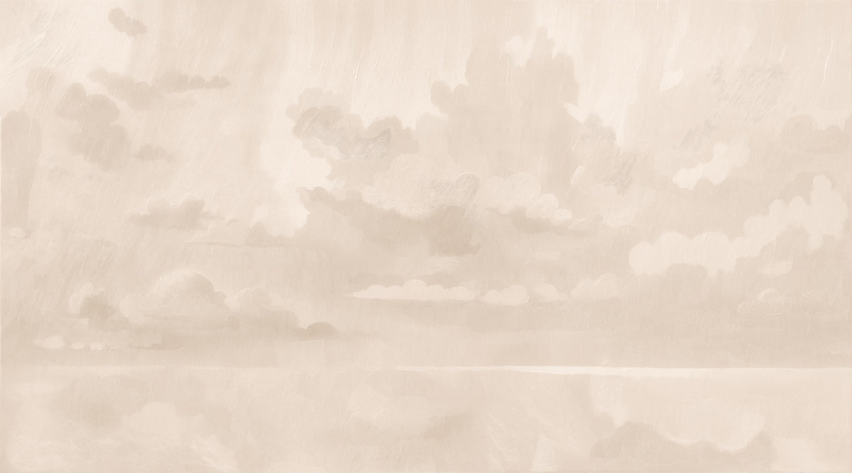 Velvet Smoke - Sand Wall Mural
