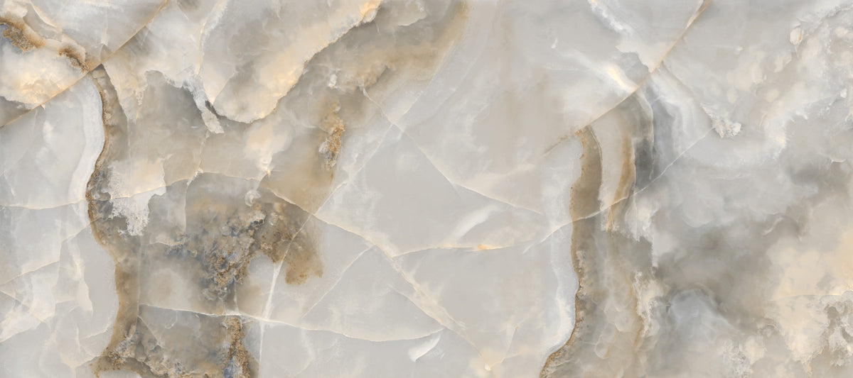 Abstract Neutral Stone Texture Wall Mural