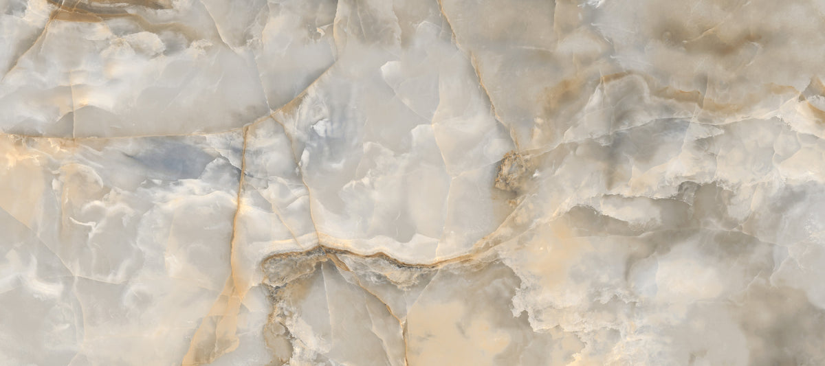 Serene Cream Marble Vein Wall Mural