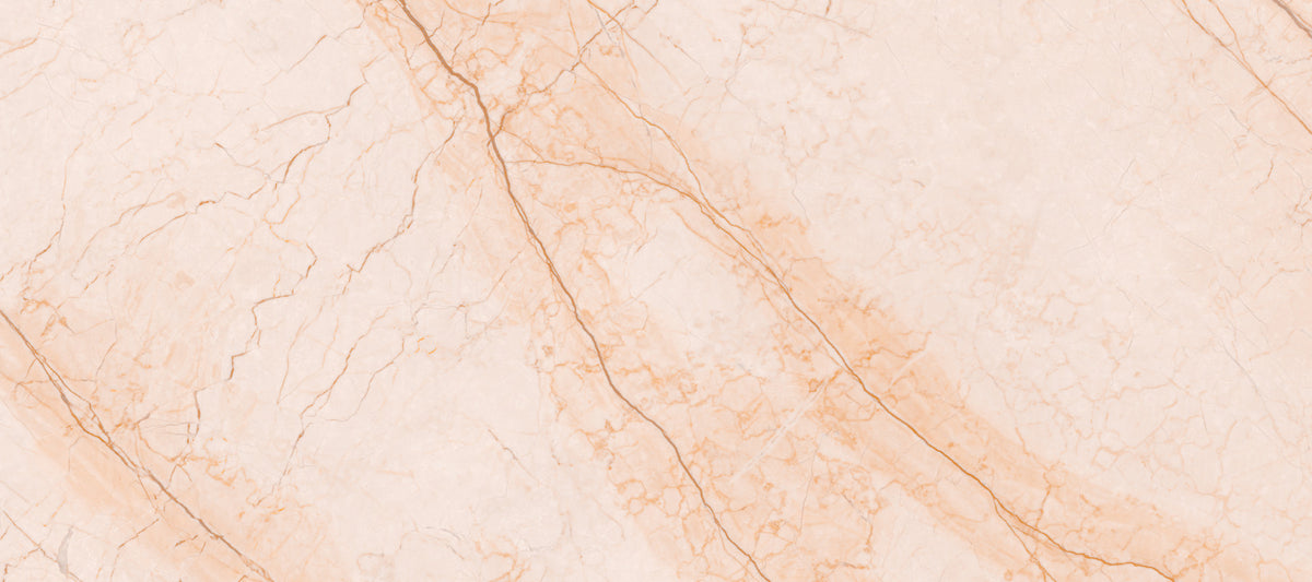 Soft Peach Marble Stone Texture Wall Mural
