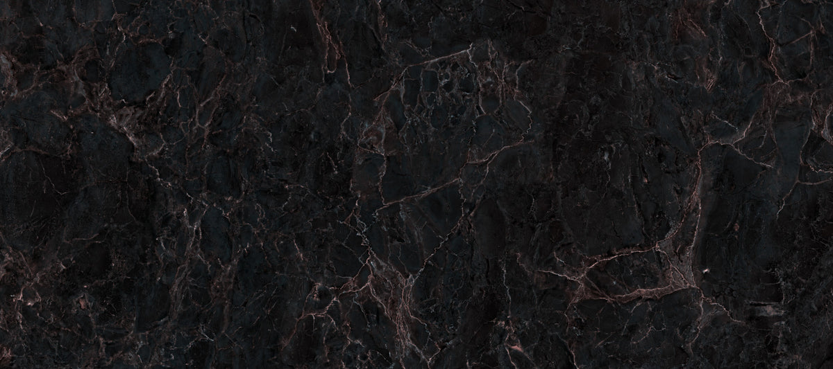 Midnight Noir Marble Slab Wall Mural