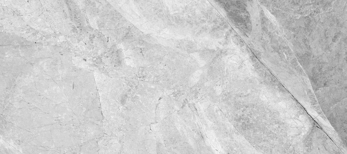Cool Grey Marble Vein Slab Wall Mural in your room — zoomed
