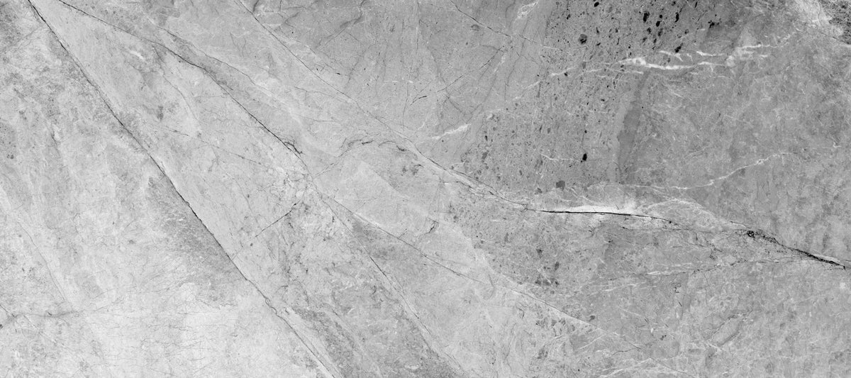 Minimalist Cool Grey Marble Slab Wall Mural in your room — zoomed