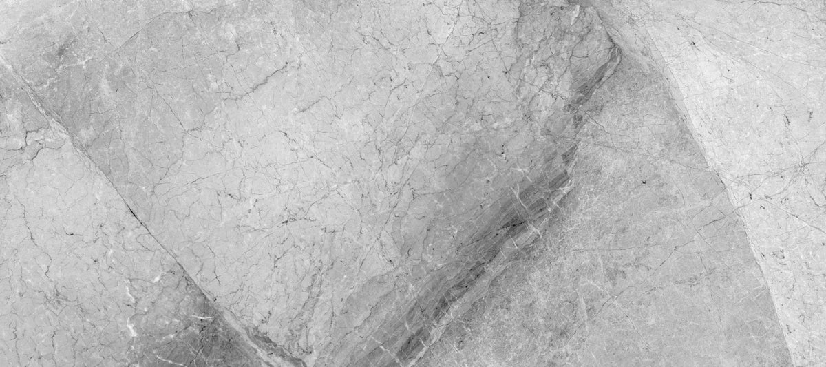 Minimalist Grey Marble Slab Wall Mural in your room — zoomed