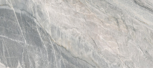 Serene Grey Marble Slab Texture Wall Mural
