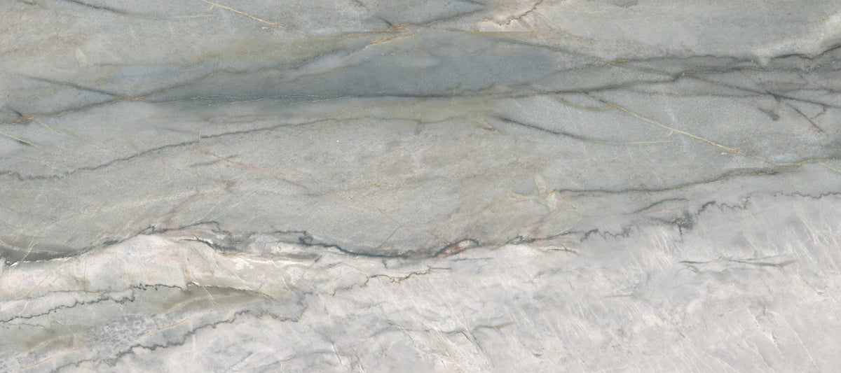 Cool Grey Stone Veins Wall Mural