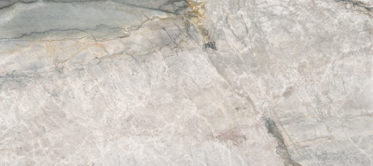 Natural Grey Stone Slab Pattern Wall Mural