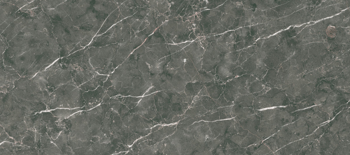 Charcoal Veined Marble Slab Wall Mural