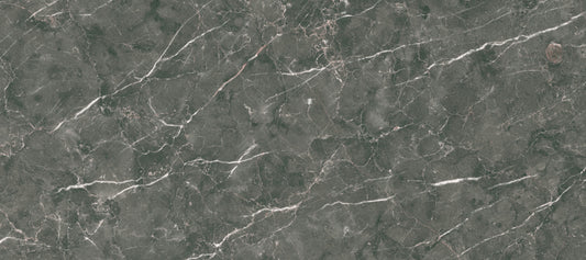 Charcoal Veined Marble Slab Wall Mural