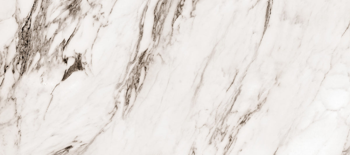 Classic White Marble Vein Wall Mural in your room — zoomed