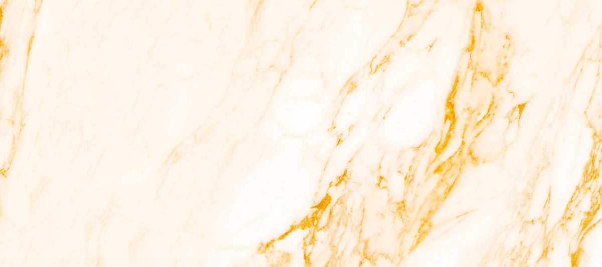 Golden Veined White Marble Slab Wall Mural in your room — zoomed