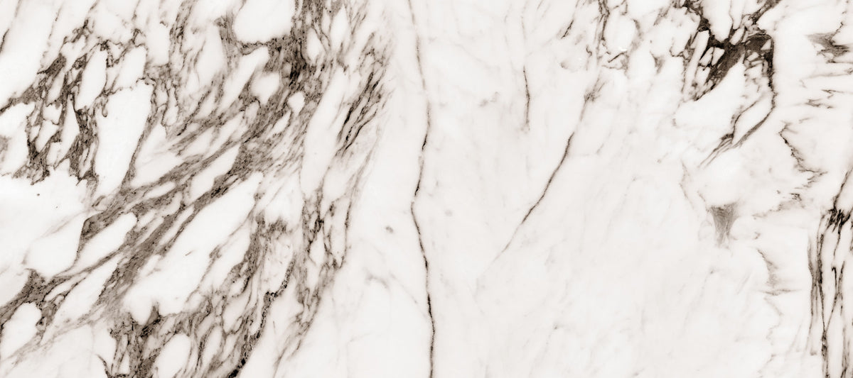 Classic White Marble Veining Wall Mural