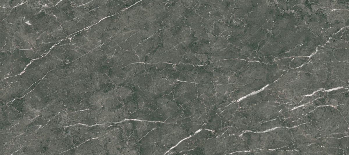 Charcoal Veined Stone Texture Wall Mural