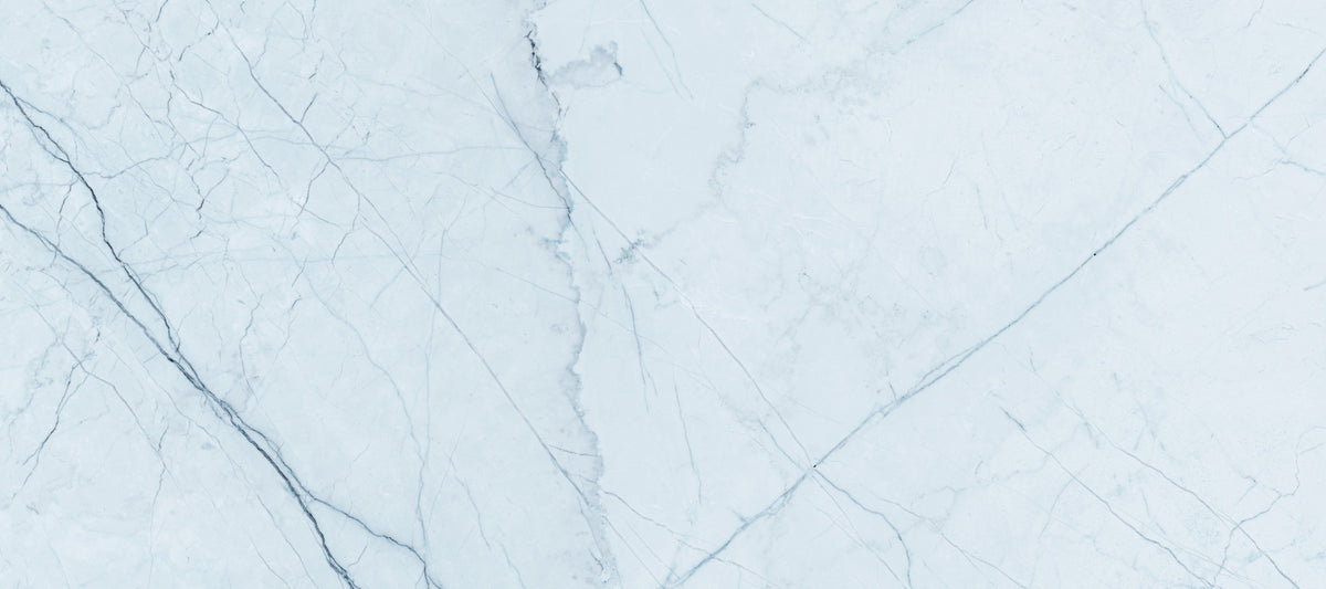 Cool Pale Marble Vein Wall Mural