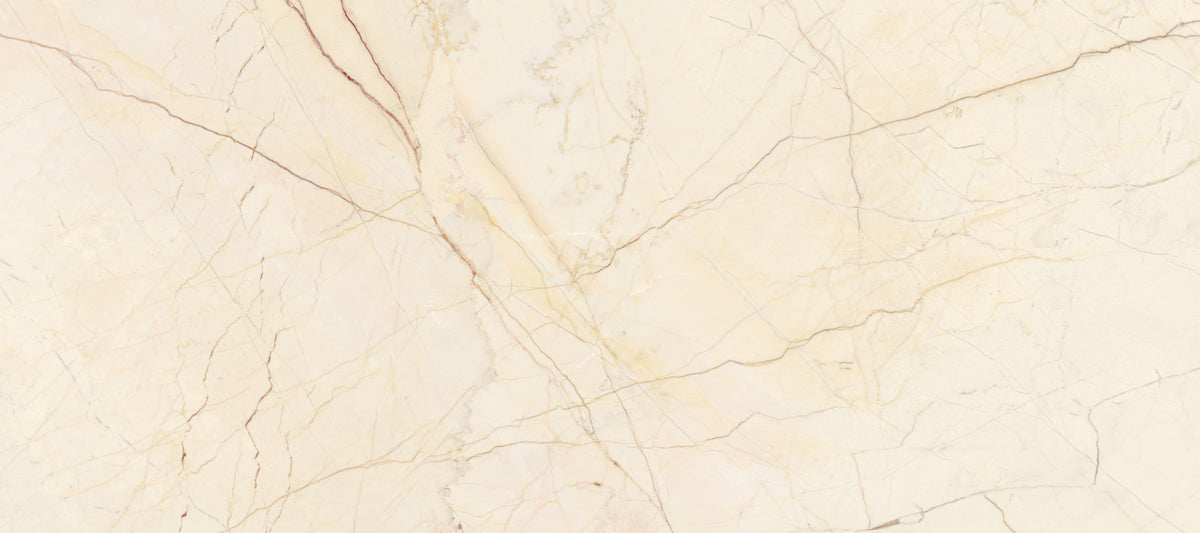 Creamy Veined Marble Surface Wall Mural in your room — zoomed