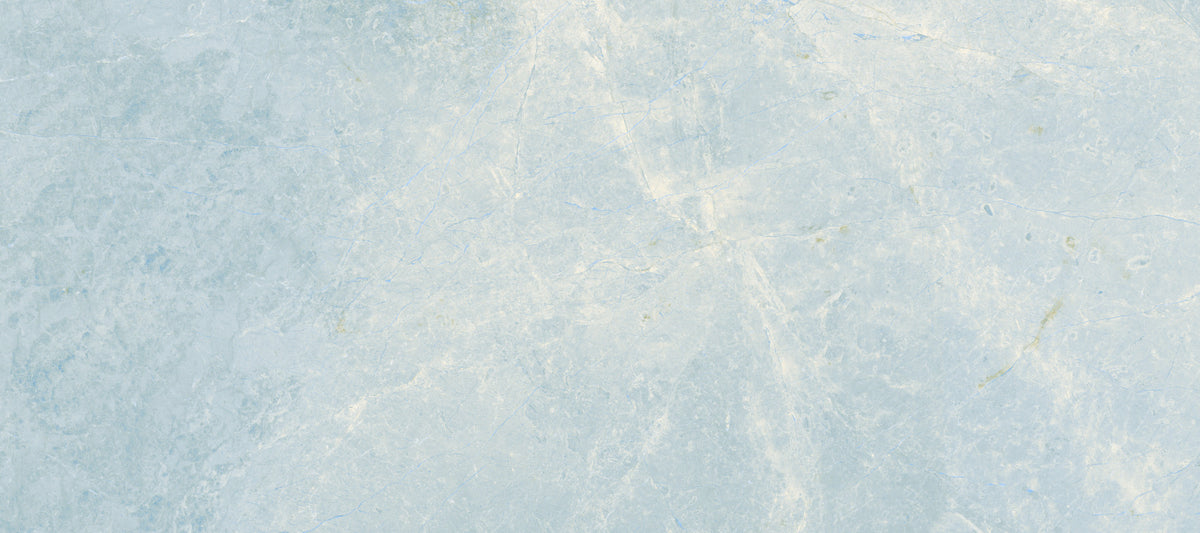 Ethereal Azure Marble Stone Wall Mural