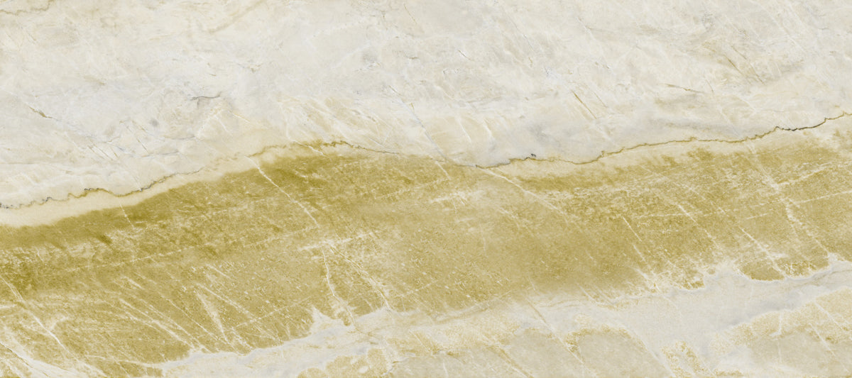 Golden Veined Ocher Stone Texture Wall Mural in your room — zoomed