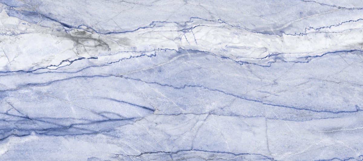 Azure Marble Vein Wall Mural