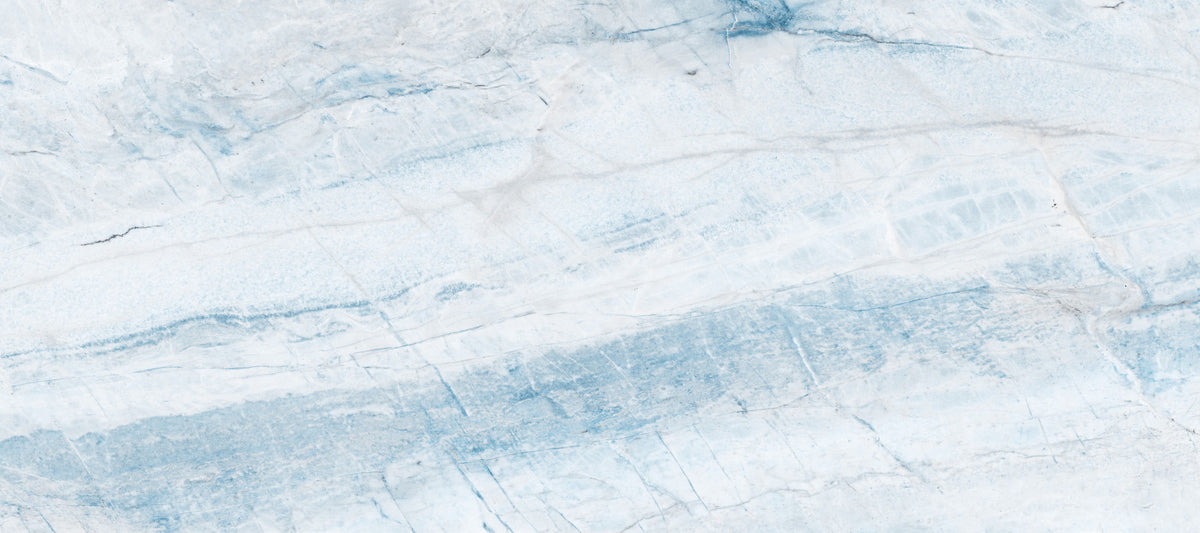 Azure Marble Vein Slab Wall Mural in your room — zoomed