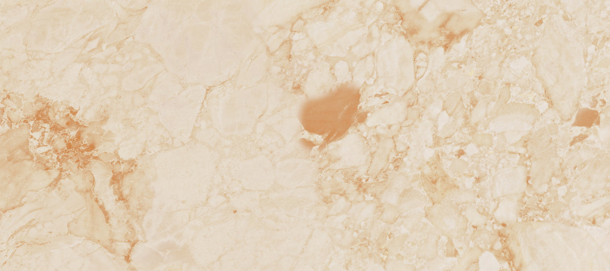 Natural Cream Marble Stone Texture Wall Mural in your room — zoomed