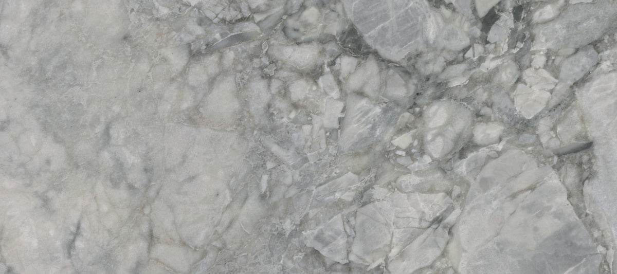 Cool Grey Marble Slab Wall Mural