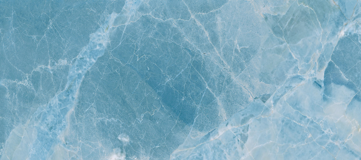 Cerulean Veined Stone Wall Mural in your room — zoomed