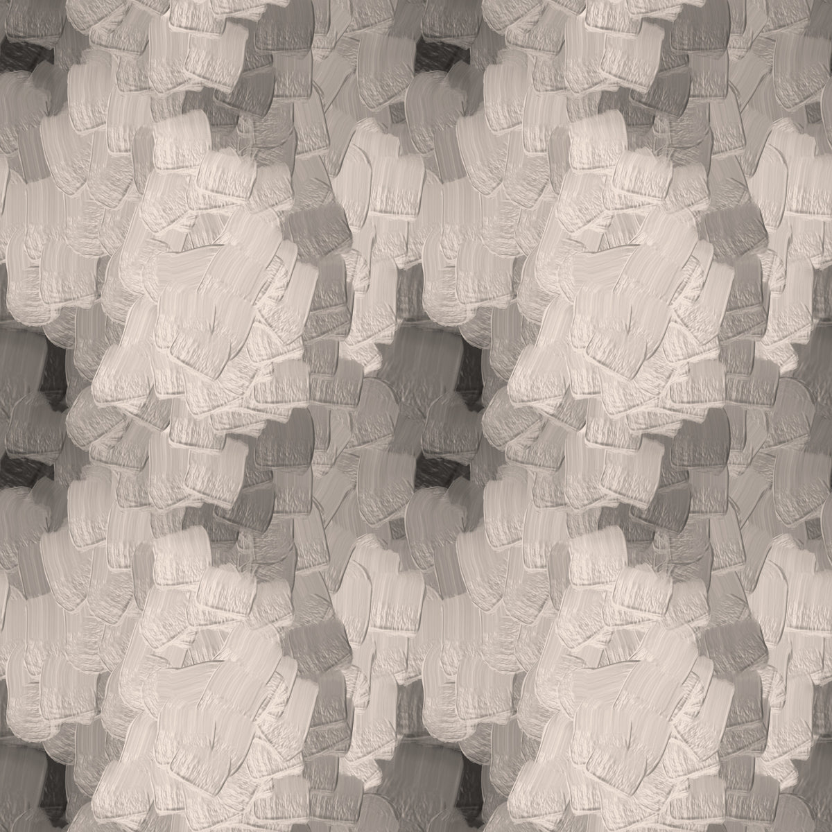 Neutral Impasto Layered Strokes Wallpaper⁠