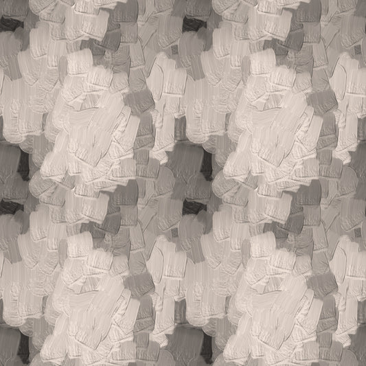 Neutral Impasto Layered Strokes Wallpaper⁠