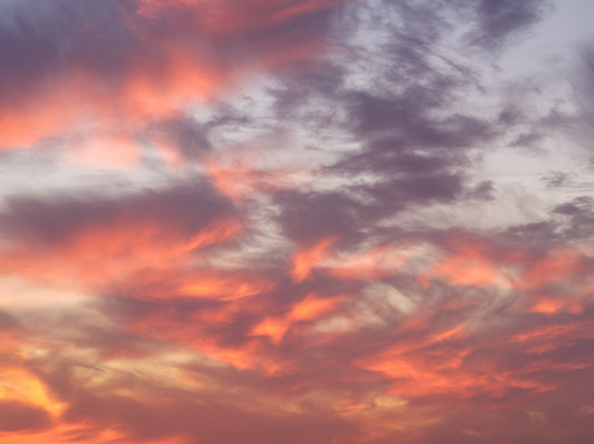 Abstract Evening Glow Wall Mural