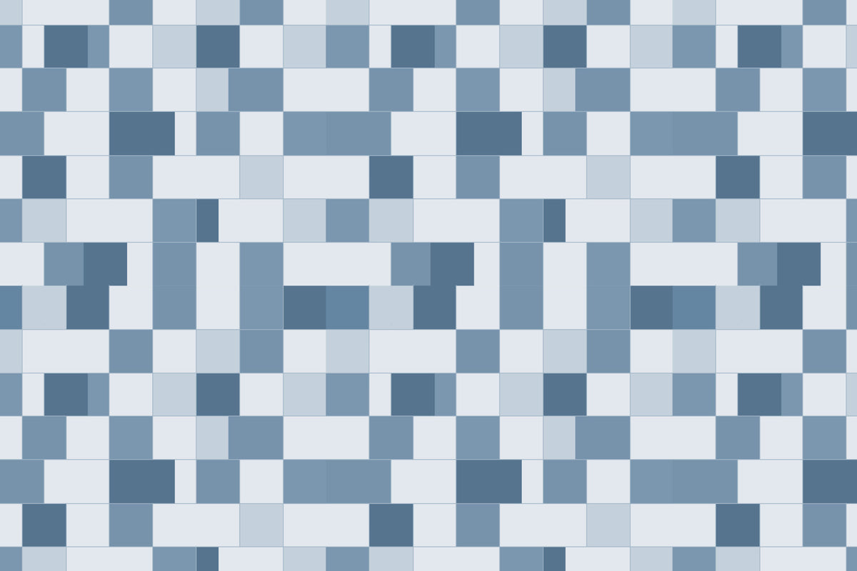 Minimalist Blue Mosaic Grid Wallpaper⁠