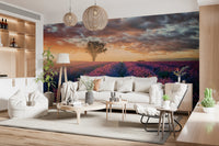 Lavender Dawn Wall Mural