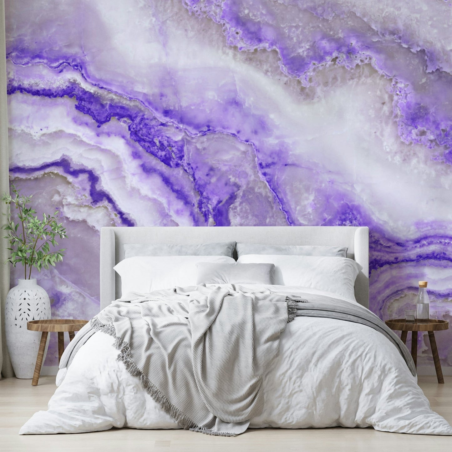 Lavender Flow Wall Mural