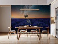 Lavender Night Wall Mural
