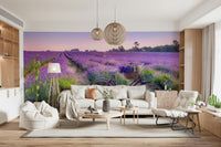 Lavender Ride Wall Mural
