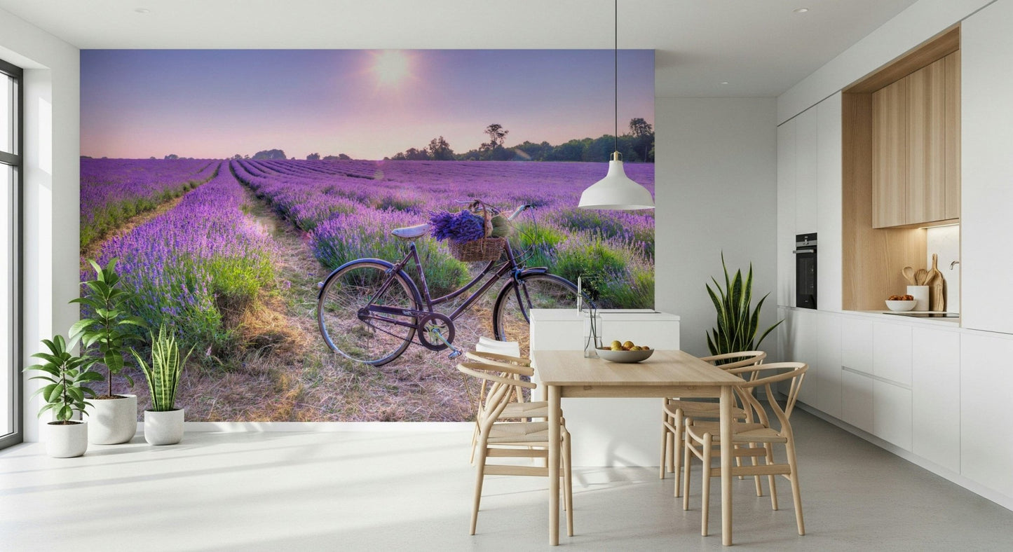 Lavender Ride Wall Mural