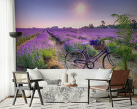 Lavender Ride Wall Mural