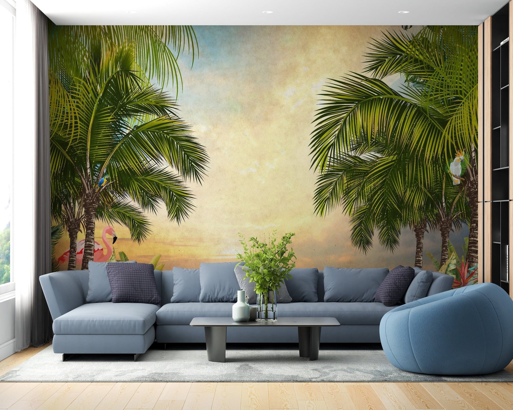 Lavish Sunset Wallpaper Mural A537
